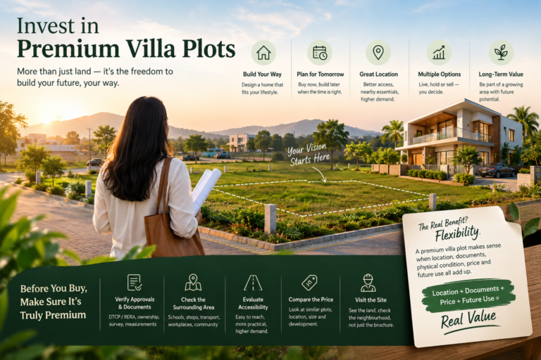 What Are the Benefits of Investing in Premium Villa Plots?